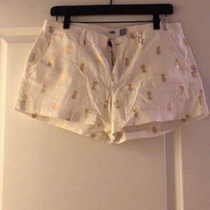 Old navy size 4 linen shorts
